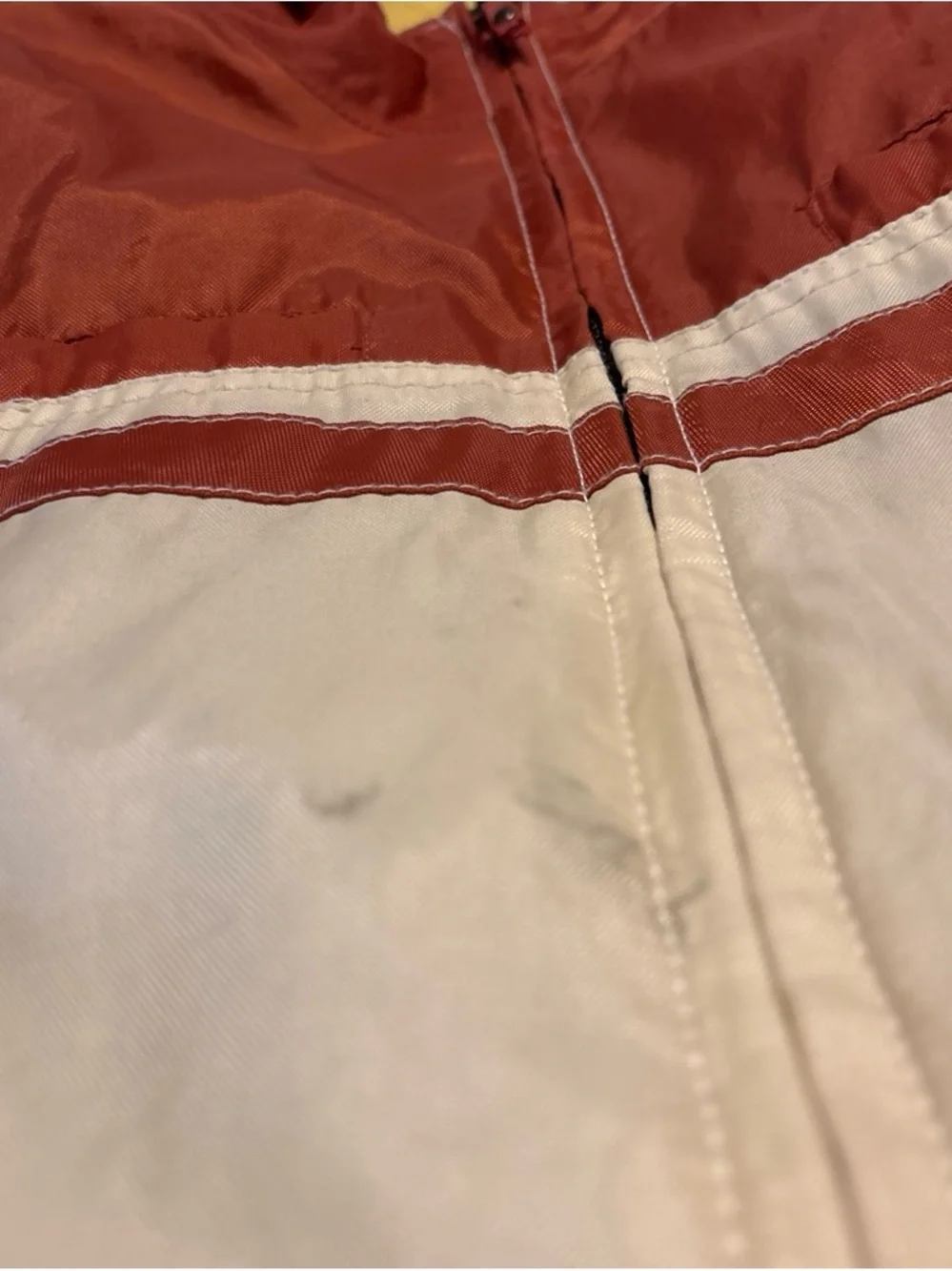 Harley-Davidson Black, Orange & Cream Racing-Style Windbreaker